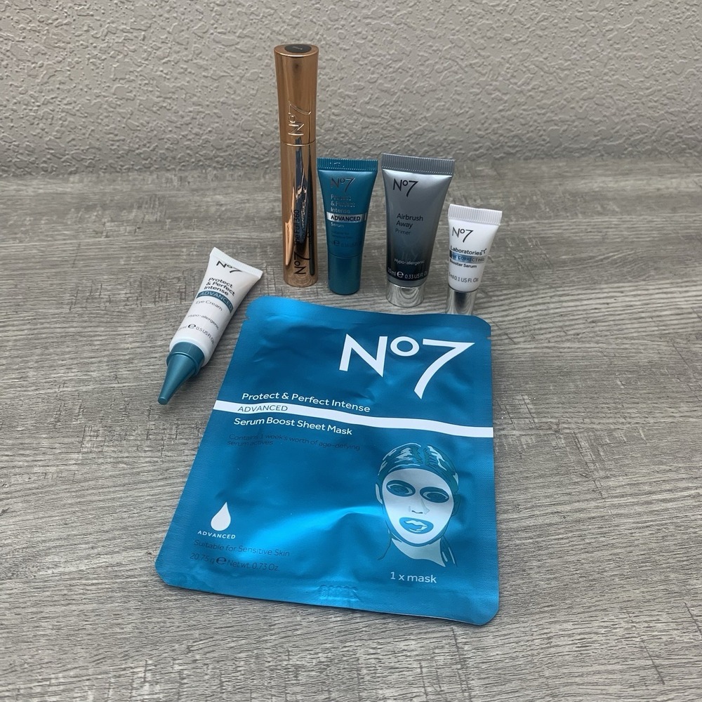 No7  Skincare Collection Protect & Perfect Set 6 Items‎ Included
